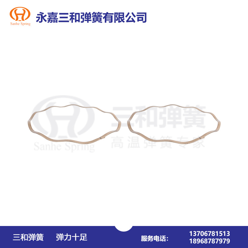 部分(fèn)重疊單層波形(xing)彈簧