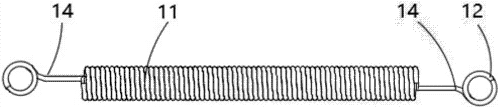 彈(dàn)簧的主(zhǔ)視圖